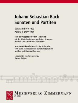 Sonatas and Partitas BWV 1003/1004 Heft 2 Standard