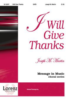 I Will Give Thanks 