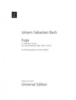 Fugue (Ricercata) No.2 from The Musical Offering BWV 1079/5 