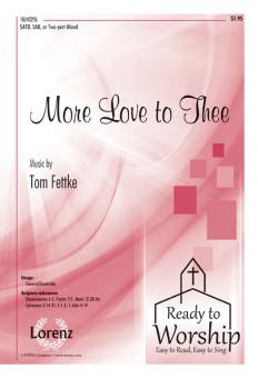 More Love To Thee 