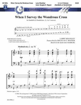 When I Survey The Wondrous Cross 