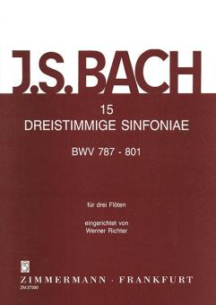 15 Three-Part sinfoniae BWV 787-801 