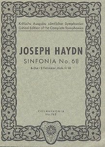 Symphony No.68 Hob. I:68 for Orchestra 