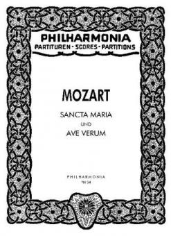Sancta Maria And Ave Verum 