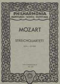 String Quartet in Bb Major K.589 
