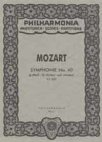 Symphony No.40 K.550 for Orchestra 