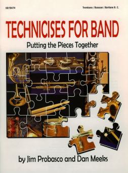 Technicises For Band Trombone - Bassoon - Bari Bc 