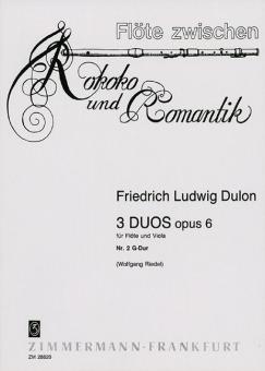 3 Duets op. 6 