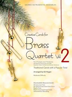 Creative Carols For Brass Quartet, Vol. 2 