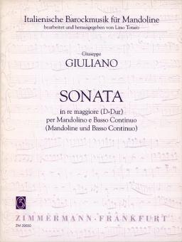Sonata di Mandolino e Basso Continuo in D-Dur 