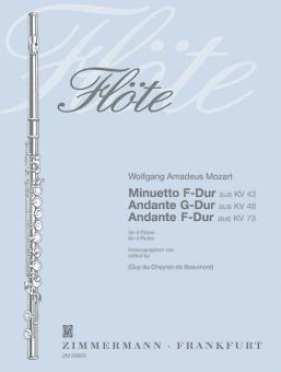 Minuetto F major from KV 43/ 