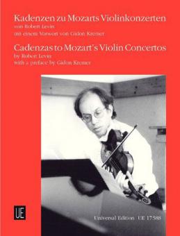 Cadenzas To Mozart's Violin Concertos 