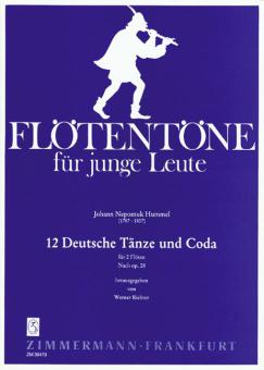 12 Deutsche Tänze und Coda 