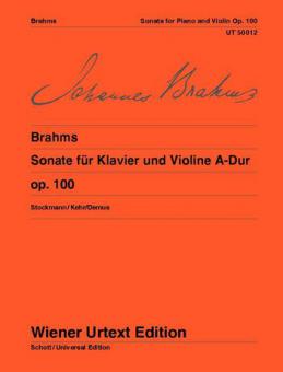 Sonata en La mayor op. 100 