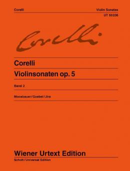 Sonatas para violín op. 5 Volumen 2 