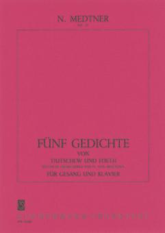 5 Poems Op. 37 