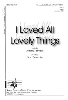 I Loved All Lovely Things 
