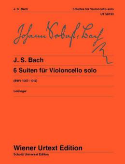 6 suites para violonchelo solo 