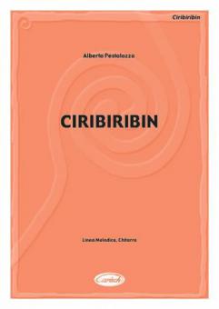 Ciribiribin Melody Lines & Guitar Sheet 