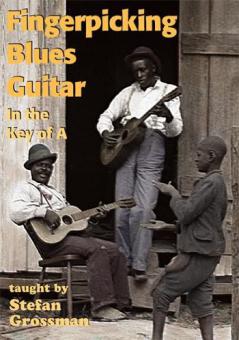 Fingerpicking Blues Guitar in the Key of A 