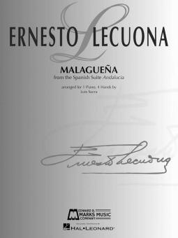 Malaguena from Andalucia Suite Espagnole 
