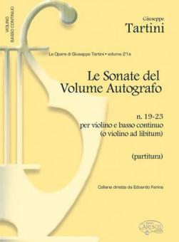 Sonate Del Vol. Autografo, N.19-23 