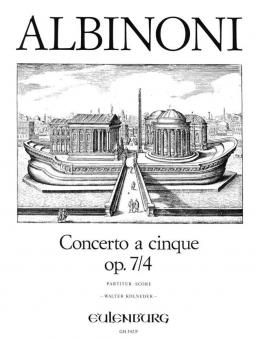 Concerto a cinque G-Dur op. 7,4 