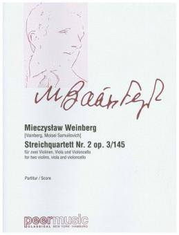 Streichquartett Nr.2 op. 3 