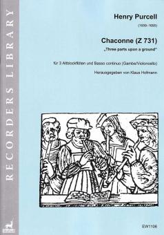 Chaconne Z 731 