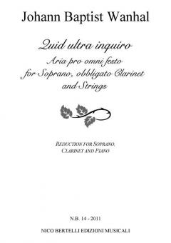 Quid ultra inquiro 