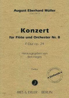 Konzert für Flöte Nr. 8 F-Dur op. 24 