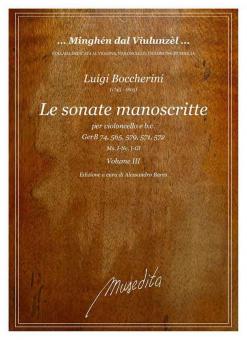 Le Sonate manoscritte Vol. 3 