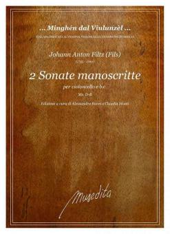 2 Sonate manoscritte 