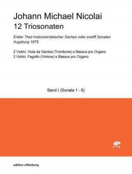 12 Triosonaten 1 