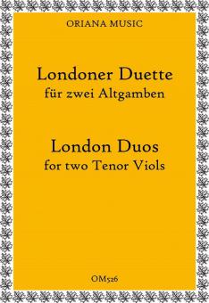 Londoner Duette für zwei Altgamben 
