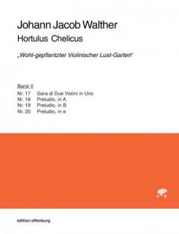 Hortulus Chelicus - Wohl-gepflantzter Violinischer Lust-Garten' 5 