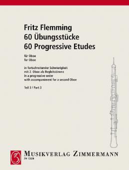 60 Übungsstücke in fortschreitender Schwierigkeit Teil 3 Download