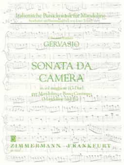 Sonata per camera in sol maggiore (G major) 