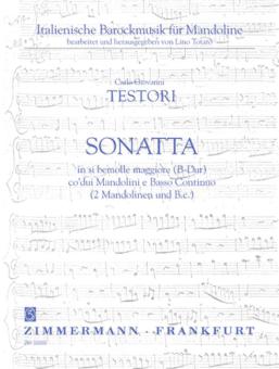 Sonata in B flat major 