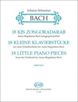 18 Small Piano Pieces 
