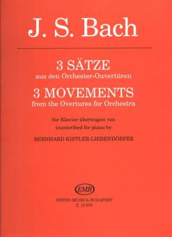 3 Movements from the Overtures for Orchestra 