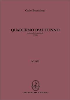 Quaderno d'autunno 
