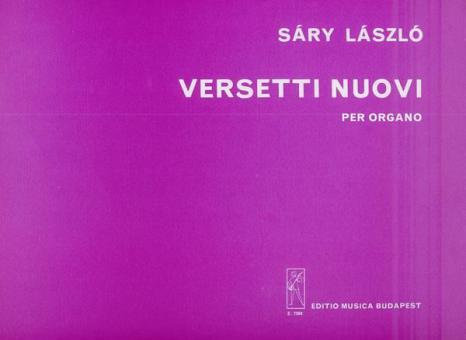 Versetti nuovi 