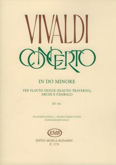 Recorder Concerto In C Minor RV 441 