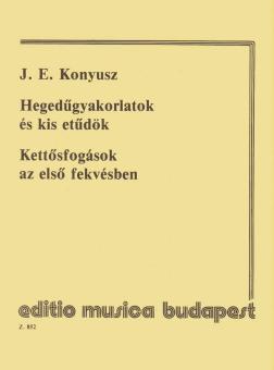 Hegedügyakorlatok es kis etüdök 