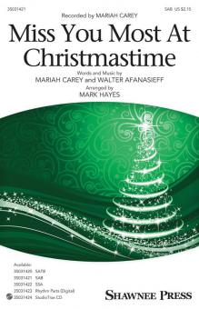 Miss You Most at Christmas Time Standard
