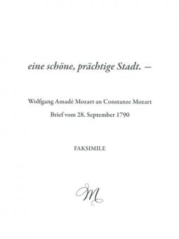 'eine schöne, prächtige Stadt. -' 