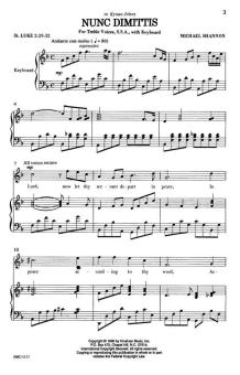 Nunc Dimittis 