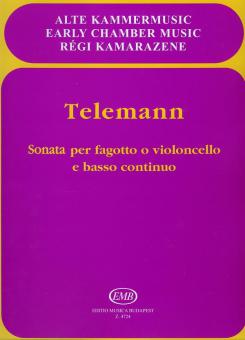 Sonata per fagotto o violoncello e basso continuo 