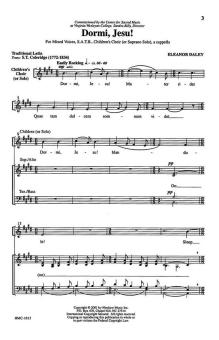 Dormi, Jesu 